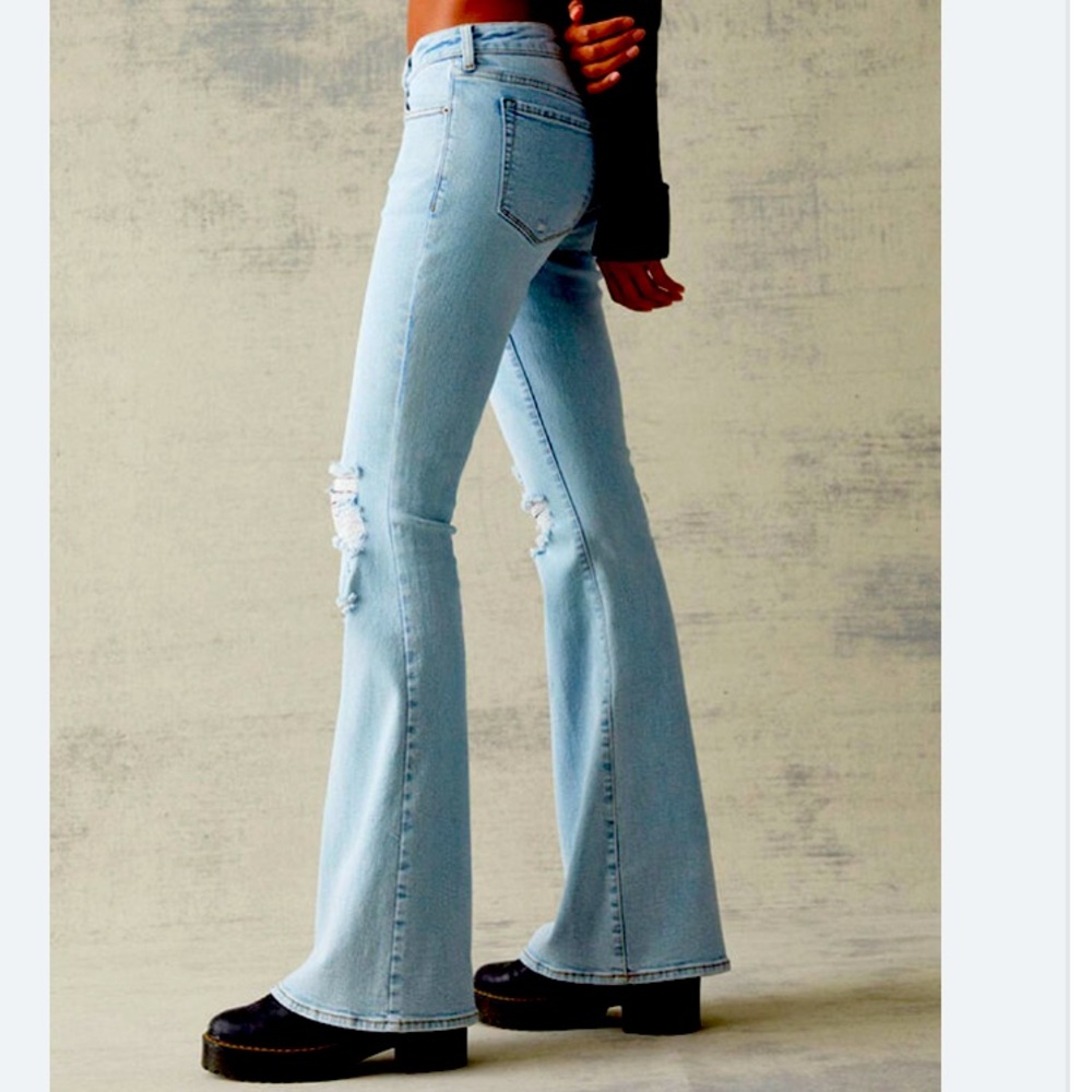 Pacsun Los Angeles Low Rise Flare Denim